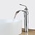 cheap Bathroom Sink Faucets-Bathroom Sink Faucet - Waterfall Chrome Centerset Single Handle One HoleBath Taps / Brass