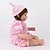 זול בובה שנולדה מחדש-NPKCOLLECTION 18 inch NPK DOLL Reborn Doll Girl Doll Baby Girl Newborn lifelike Cute Hand Made Child Safe Cloth 3/4 Silicone Limbs and Cotton Filled Body with Clothes and Accessories for Girls