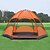 voordelige Tenten &amp; Beschutting-Sheng yuan 4 personen Tent Buiten waterdicht Ademend Ultraviolet-Resistant Dubbel Gelaagd Dobber Koepel Kampeer tent 1500-2000 mm voor Wandelen Kamperen Polyesteri Oxford 240*240*135 cm