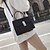 cheap Crossbody Bags-Women&#039;s Bags PU(Polyurethane) Shoulder Bag Zipper Black / Pink / Silver