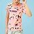 Χαμηλού Κόστους Μακό μπλουζάκια και Πουκάμισα-Νήπιο Αγορίστικα Κοντομάνικο Κοντομάνικο Στάμπα Στάμπα Ανθισμένο Ροζ Μαύρο Βαμβάκι Παιδιά Άριστος Καλοκαίρι Ενεργό Καθημερινά Κανονικό