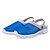 abordables Zuecos y sandalias de mujer-Mujer Zapatillas de deporte Tacón Plano Dedo redondo Confort Paseo PU Con Cordón Blanco Negro Azul