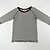 זול חולצות טי וחולצות אחרות-טישירט כותנה שרוול 4\3 דפוס פסים / קולור בלוק יום יומי / פעיל / בסיסי בנות פעוטות