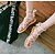 cheap Women&#039;s Sandals-Women&#039;s Sandals Lace up Flat Heel Open Toe Linen Comfort / Gladiator Spring / Summer Black / White / Beige / Color Block