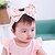 cheap Kids&#039; Headpieces-Infant Girls&#039; Cotton Hair Accessories Blushing Pink One-Size / Headbands