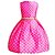 זול שמלות-בנות &#039; ללא שרוולים מנוקד גרפיקה מודפסת תלת מימדית שמלות פשוט כותנה פוליאסטר שמלה קיץ ילדים יומי דפוס