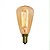 זול נורת להט-1pc 40 W E14 ST48 לבן חם 2300 k רטרו / דקורטיבי ליטוש וינטג &#039;אדיסון Light Bulb 220-240 V