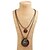 cheap Necklaces-Women&#039;s Layered Necklace Long Statement Ladies Cartoon Wooden Cord Alloy Brown Necklace Jewelry One-piece Suit For Holiday New Year