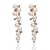 cheap Earrings-Women&#039;s Drop Earrings Ladies Elegant Fashion Imitation Pearl Imitation Diamond Earrings Jewelry White For Engagement Going out
