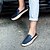 preiswerte Herrenpantoletten &amp; -slipper-Herren Bootsschuhe Komfort Schuhe Loafer fahren Britisch Alltag Outdoor Mikrofaser Weiß Blau Frühling Sommer