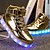 cheap Kids&#039; Light Up Shoes-Boys&#039; / Girls&#039; Sneakers LED / Comfort / LED Shoes PU Little Kids(4-7ys) / Big Kids(7years +) Walking Shoes Lace-up / Hook &amp; Loop / LED Pink / Gold / Silver Spring / Fall