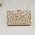 billige Aftenvesker-Dame Krystalldetaljer / Appliqué Terylene Aftenveske Rhinestone Crystal Evening Bags Blomstermønster Mandel