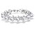 preiswerte Armband-Damen Perlen Ketten- &amp; Glieder-Armbänder Armreife Blume Europäisch Süß Zirkonia Armband Schmuck Weiß Für Party