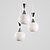 cheap Cluster Design-3-Light LED Pendant Light Metal Ceramic Cluster Others Modern Contemporary 110-120V 220-240V