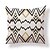 economico Copricuscini per cuscini decorativi-6 pezzi Tessuto Cotone / Lino Copricuscino, Fantasia geometrica Design Novità Classico Alta qualità