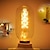 preiswerte Strahlende Glühlampen-1 Stück 40 W E26 / E27 T45 Warmweiß 2200-2700 k Retro / Abblendbar / Dekorativ Glühende Vintage Edison Glühbirne 220-240 V