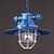 baratos Luzes da ilha-1-light 33 cm estilo mini pingente leve cone de vidro de metal pintado com acabamento artístico / chique e moderno 110-120v / 220-240v