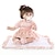 Χαμηλού Κόστους Κούκλες Μωρά-NPKCOLLECTION 18 inch Κούκλες σαν αληθινές Μωρά Κορίτσια Νεογέννητος όμοιος με ζωντανό Μη τοξικό Χειροποίητες βλεφαρίδες Στυμμένα και σφραγισμένα νύχια με ρούχα και αξεσουάρ