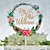 baratos Decorações de Bolo-Cake Topper Garden Theme Floral Theme Classic Theme Vintage Theme Classic Couple Acryic/Polyester Wedding Anniversary with # Poly Bag