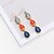 cheap Earrings-Women&#039;s Drop Earrings 3 stone Classic Bohemian Sweet Resin Earrings Jewelry Rainbow For Gift Evening Party