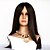 tanie Peruki z ludzkich włosów-Włosy virgin Pełna siateczka Peruka Kardashian styl Włosy brazylijskie Klasyczny Yaki Straight Peruka 130% 150% 180% Gęstość włosów 8-24 in Naturalna linia włosów Bielone Węzły Damskie Krótkie