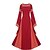 cheap Costumi storici e vintage-Cosplay Outlander Medieval Renaissance Vacation Dress Dress Party Costume Costume Women&#039;s Costume Black / Purple / Red Vintage Cosplay Long Sleeve