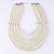 cheap Trendy Jewelry-Statement Necklace Long Necklace For Women&#039;s Pearl Party Wedding Anniversary Pearl Layered / Pearl Necklace