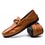 cheap Men&#039;s Slip-ons &amp; Loafers-Men&#039;s Moccasin PU Spring / Fall Loafers &amp; Slip-Ons White / Brown / Black / Outdoor