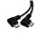tanie Kable USB-Cwxuan Micro USB 2.0 do Micro USB 2.0 Męski-Żeński 0,3 m (1 stopa) PVC