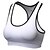 cheap Sports Bras-YUERLIAN Women&#039;s Sports Bra Bralette Running Bra Quick Dry High Support White Black Grey Blue Rose Red Solid Colored