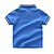 billige T-shirts og skjorter-Baby Drenge Basale Daglig / Ferie Geometrisk Broderi Kortærmet Normal Bomuld / Polyester Bluse Grøn