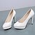 cheap Women&#039;s Heels-Women&#039;s Patent Leather Fall Comfort Heels Low Heel Pointed Toe Black / Red / Almond