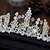 billige Tiaraer og Krone-Legering Crown Tiaras med Rhinsten 1 stk Bryllup / Bursdag Hodeplagg
