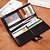 cheap Wallets-Men&#039;s Bags Cowhide Wallet Bi-fold Rivet Solid Colored Formal Outdoor Office &amp; Career Black Coffee