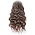 abordables Perruques à dentelle frontale-Perruque Lace Front Wig de cheveux humains vierges, cheveux brésiliens kardashian ondulés naturels, noir et marron, densité 130%, 150%, 180%, avec cheveux de bébé, ligne de cheveux naturelle, nœuds