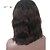 baratos Perucas de seda frontais de cabelo natural-Cabelo humano remy Frente de renda 13x6 13 * 4 Encerramento Frente de Malha Peruca Prumo Bob curto Parte do meio Kardashian Cabelo Peruviano Onda Natural Natureza negra Peruca 130% Densidade do Cabelo