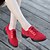 olcso Tánccipők-Női Dance Shoes Tánccipők Sportcipő Lapos Személyre szabható Fehér / Fekete / Piros / Gyakorlat