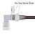 ieftine Baze Lampă &amp; Conectoare-4 pini conector de lipit 4 pini pentru 10mm 5050 rgb led light strip