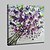 Χαμηλού Κόστους Πίνακες με Λουλούδια/Φυτά-Hang-ζωγραφισμένα ελαιογραφία Ζωγραφισμένα στο χέρι - Αφηρημένο Άνθινο / Βοτανικό Μοντέρνα Περιλαμβάνει εσωτερικό πλαίσιο / Επενδυμένο καμβά