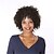 abordables Perruques dentelle cheveux naturels-Perruque Cheveux Naturel humain Full Lace Cheveux Brésiliens Kinky Curly Bob Coupe Carré Femme avec des cheveux de bébé Ligne de Cheveux Naturelle Perruque afro-américaine 100 % Tissée Main Court