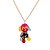 cheap Men&#039;s Necklaces-Men&#039;s Pendant Necklace Dog Rock Gothic Acrylic Rainbow 65 cm Necklace Jewelry For Prom Bar
