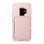 cheap Galaxy S Series Cases / Covers-Phone Case For Samsung Galaxy Full Body Case S9 S9 Plus Card Holder Shockproof Armor Solid Colored Armor Hard PC