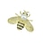 olcso Brossok-Női Gyöngy Melltűk Méhecske hölgyek Alap Divat Bross Ékszerek Arany Kompatibilitás Napi Randi