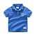 preiswerte T-Shirts &amp; Hemden für Jungen-Baby Jungen Grundlegend Alltag / Festtage Geometrisch Bestickt Kurzarm Standard Baumwolle / Polyester Bluse Grün