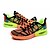 رخيصةأون أحذية رياضية نسائية-نسائي أحذية رياضية كعب مسطخ أمام الحذاء على شكل دائري تول مريح الركض الربيع / الخريف أسود وأبيض / أبيض وأخضر / أسود / أخضر