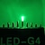 preiswerte LED Doppelsteckerlichter-1 watt g4 bi-pin led-lampe licht 24 smd 3014 rot blau grün dekorative atmosphäre beleuchtung dc 12 v (6 stücke)