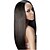 halpa Aidot ja kiharat hiustenpidennykset-3 pakettia Hiuskudokset Brasilialainen Suora Hiukset Extensions Virgin-hius 300 g Hiukset kutoo Musta Pehmeä Musta Täysi pää / 10A
