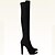 cheap Women&#039;s Boots-Women&#039;s Boots Knee High Boots Chunky Heel Synthetic Gladiator / Cowboy / Western Boots / Snow Boots Fall / Winter Black / Party &amp; Evening / Riding Boots / Fashion Boots
