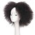 abordables Pelucas sintéticas de moda-Pelucas sintéticas Rizado Corte a capas Peluca Corta Negro Pelo sintético Mujer Peluca afroamericana Negro