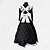 Недорогие Historical &amp; Vintage Costumes-Maid Costume Outfits Cocktail Dress Vintage Dress Dress Outfits Men&#039;s Women&#039;s Costume Vintage Cosplay 3/4 Length Sleeve